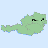 Map of Austria Map of Austria