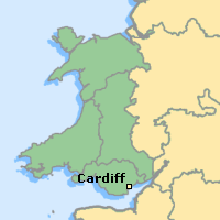 Map of Wales Map of Wales